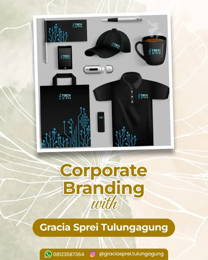 <p>Corporate branding dimulai dari detail yang tep